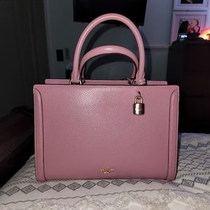 Coach Medium Sized Pink Purse